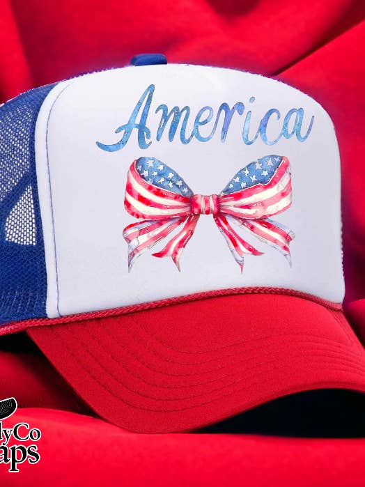 American Bow 4th of July Trucker Hat