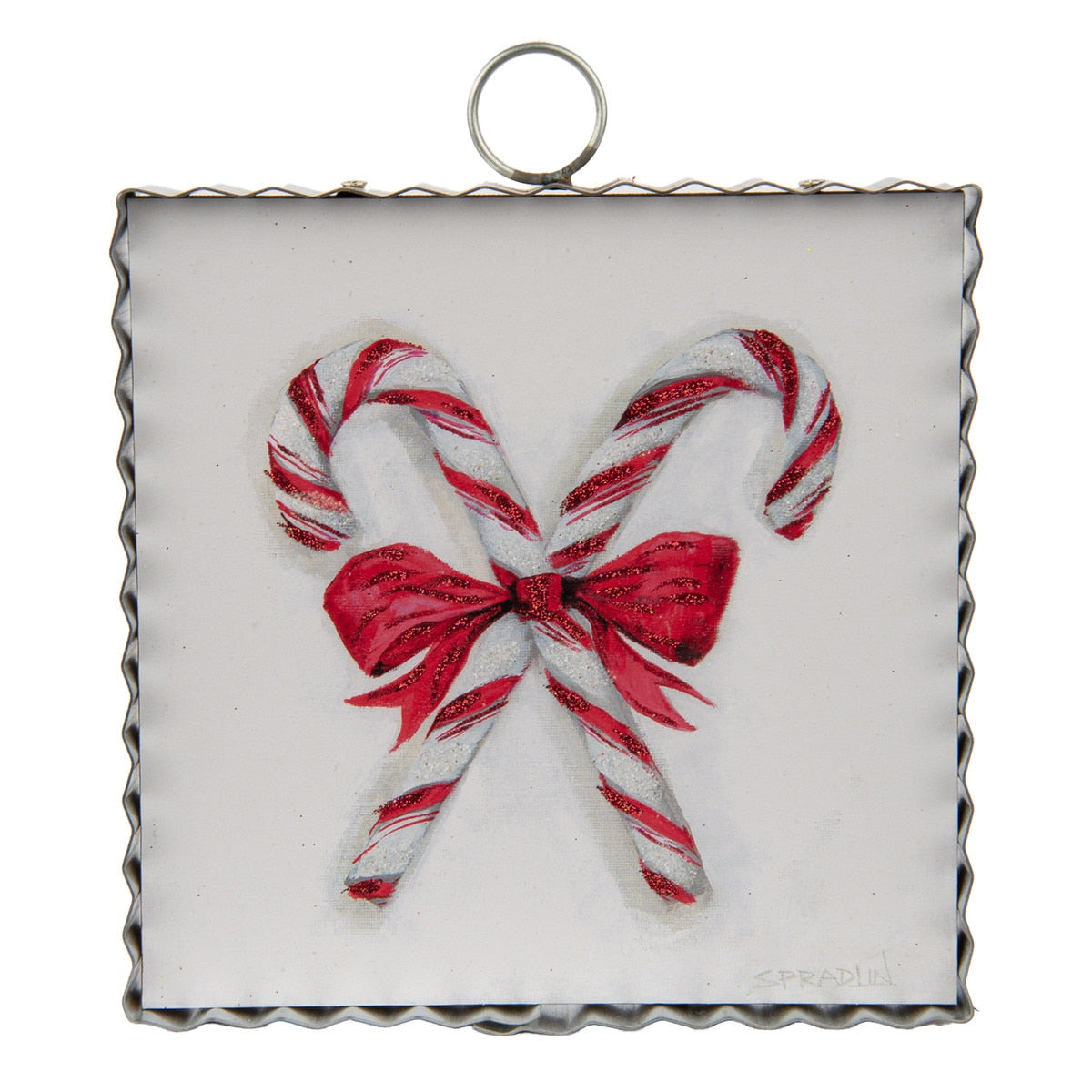 Mini CrissCross Candy Canes Print