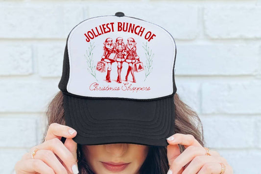 Jolliest Bunch Of Christmas Shoppers Trucker Hat