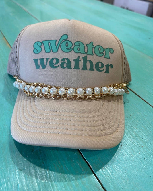 Pearl Triple Layer Trucker Chain