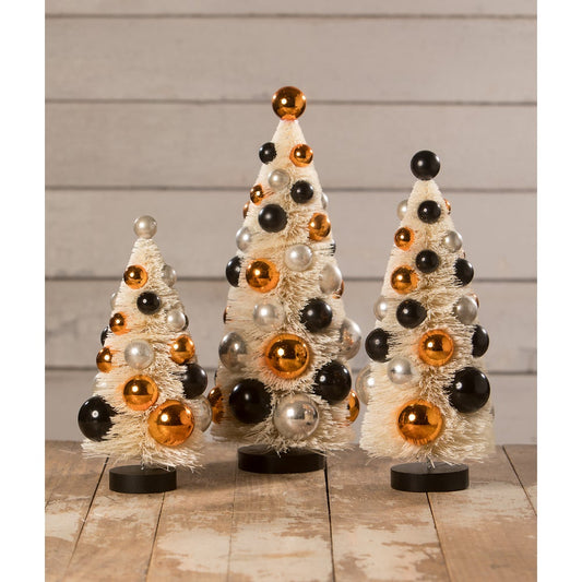 Bethany Lowe - Halloween Polka Dot Trees (Set of 3)