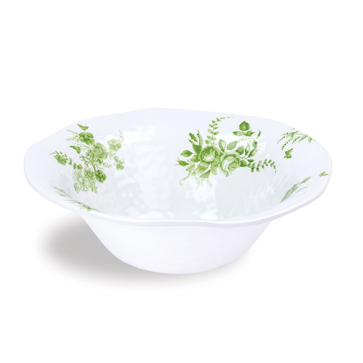 Michel Design Works - Bunny Toile Melamine Serveware Large Bowl