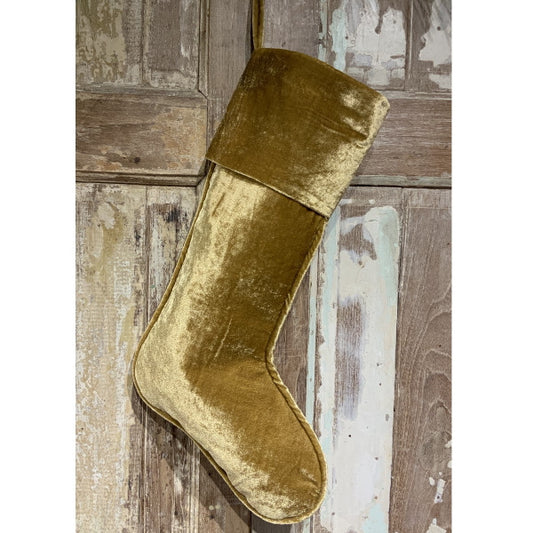 D. Stevens - Gold Velvet Stocking