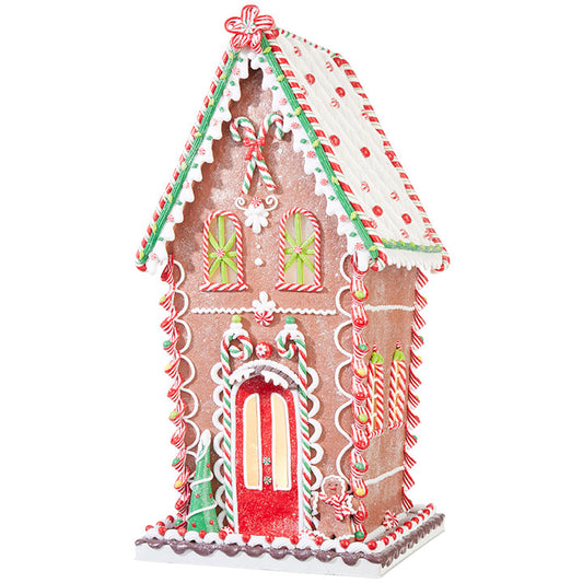 RAZ - 26" LIGHTED GINGERBREAD HOUSE