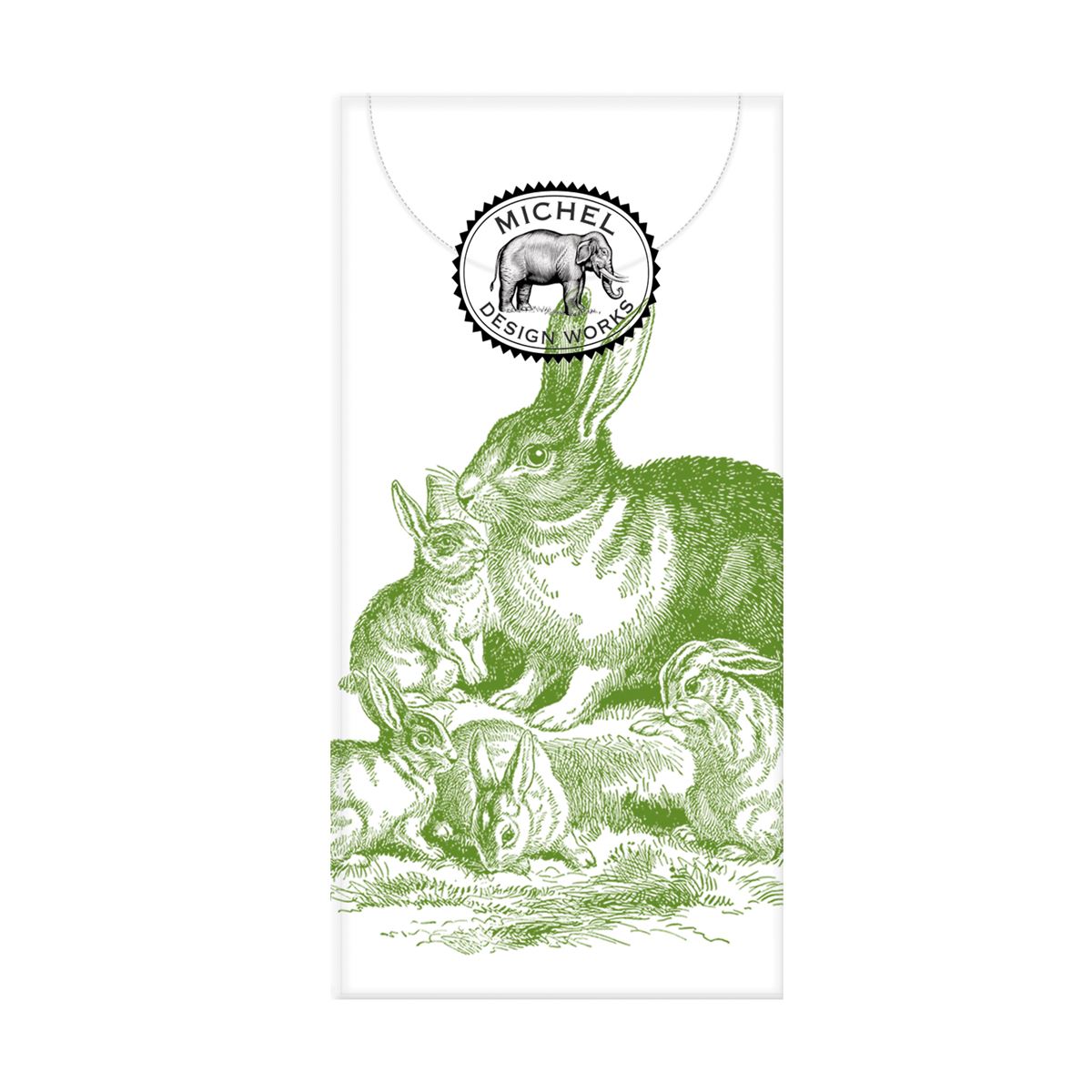 Michel Design Works - Bunny Toile Pocket Tissues