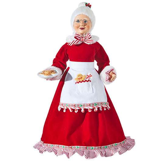 RAZ - 18" KRINGLE CANDY CO MRS. CLAUS