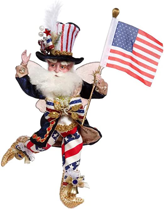 Mark Roberts - Star Spangled Banner Fairy, Small 11”