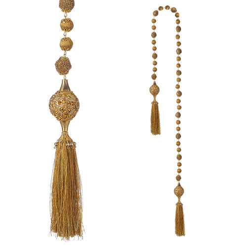 RAZ - 3.75' BEADED TASSEL GARLAND