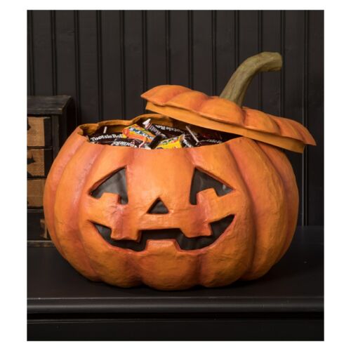 Bethany Lowe - Halloween - Large Jack O' Lantern Container