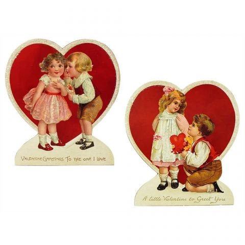 Bethany Lowe - Valentine Children Dummy Boards (Two Styles To Choose From)