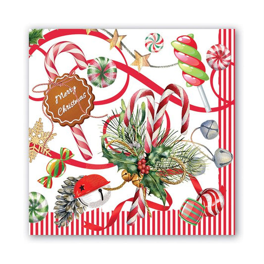 Michel Design Works - Peppermint Luncheon Napkin