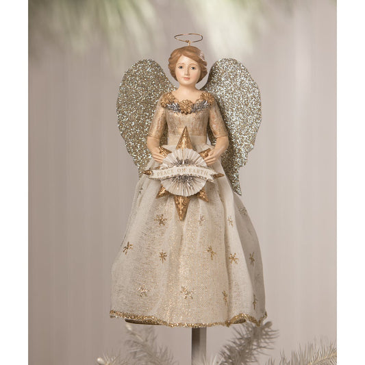 Bethany Lowe - Peace On Earth Angel Tree Topper