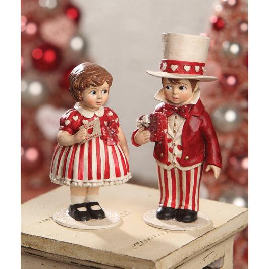 Bethany Lowe - Valentine Sweethearts Set of 2